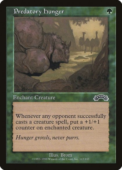 Predatory Hunger, Exodus 117