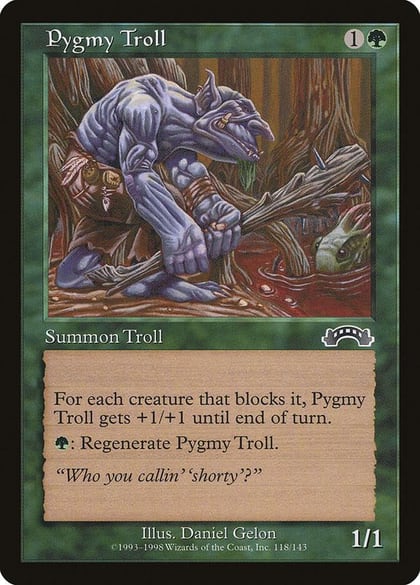 Pygmy Troll, Exodus 118
