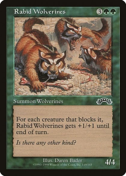 Rabid Wolverines, Exodus 119