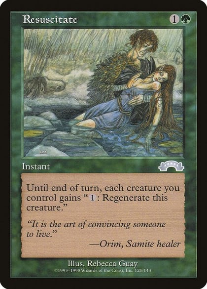 Resuscitate, Exodus 121