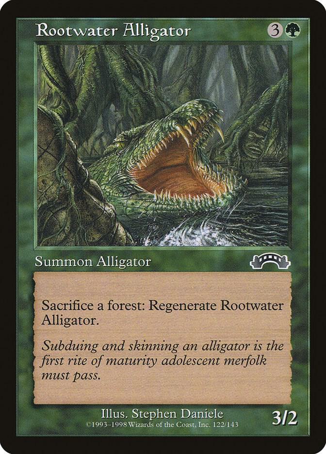 Rootwater Alligator, Exodus 122