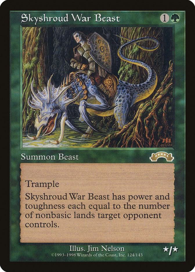 Skyshroud War Beast, Exodus 124
