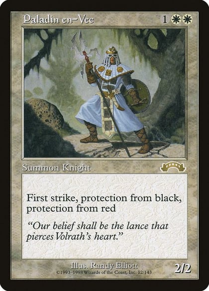 Paladin en-Vec, Exodus 12