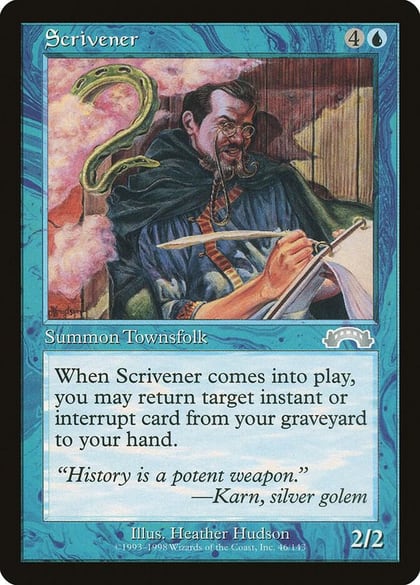 Scrivener, Exodus 46