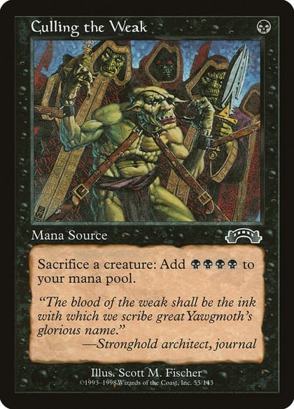 Culling the Weak, Exodus 55