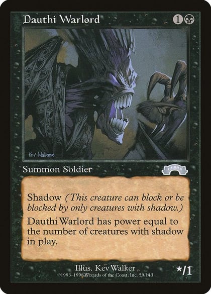 Dauthi Warlord, Exodus 59