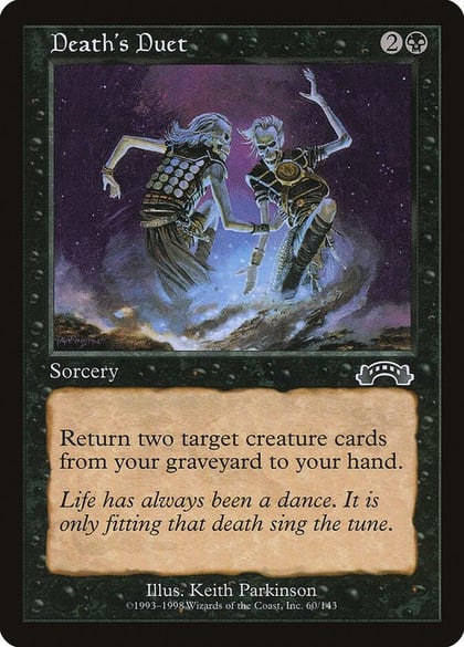 Death's Duet, Exodus 60