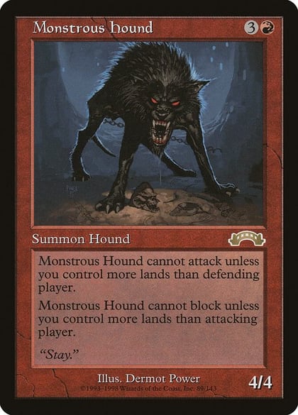 Monstrous Hound, Exodus 89