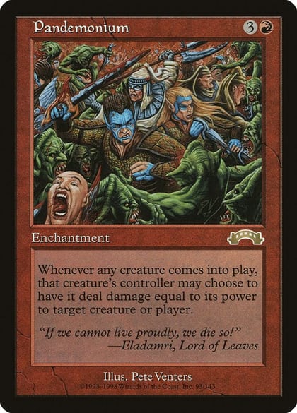 Pandemonium, Exodus 93