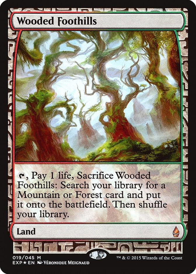 Wooded Foothills, Zendikar Expeditions 19