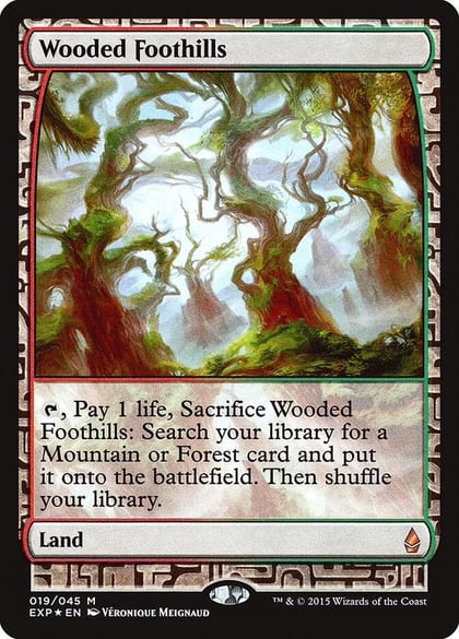 Wooded Foothills, Zendikar Expeditions 19