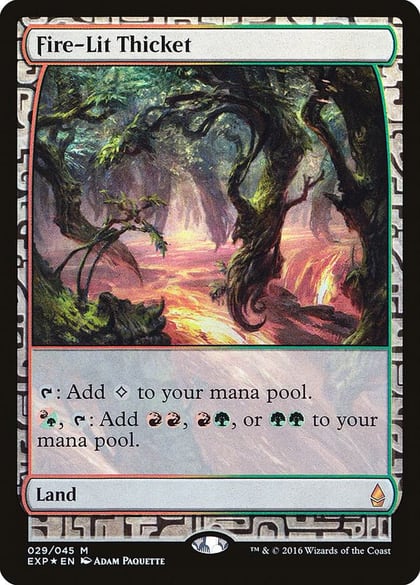 Fire-Lit Thicket, Zendikar Expeditions 29