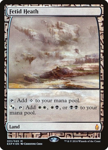 Fetid Heath, Zendikar Expeditions 31