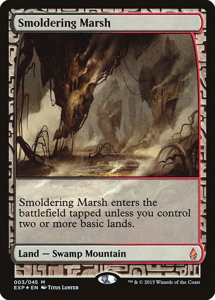 Smoldering Marsh, Zendikar Expeditions 3