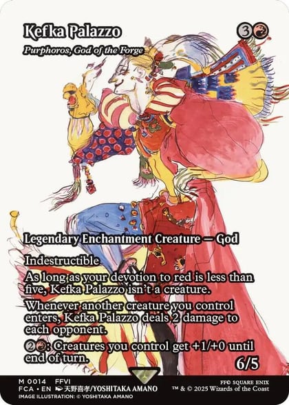 Kefka Palazzo - Purphoros, God of the Forge (Showcase), FINAL FANTASY: Through the Ages 14