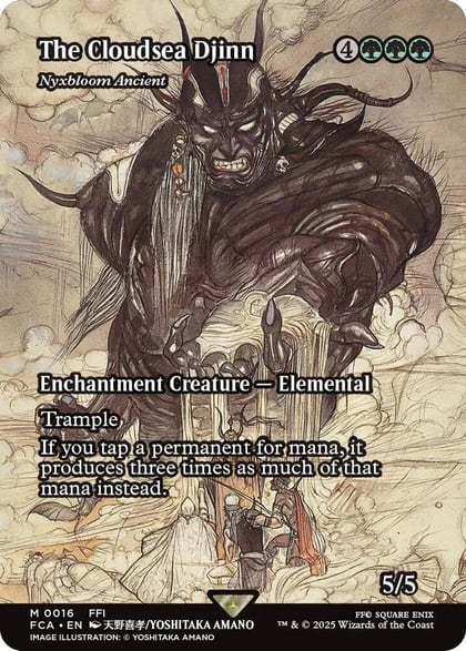 The Cloudsea Djinn - Nyxbloom Ancient (Showcase), FINAL FANTASY: Through the Ages 16