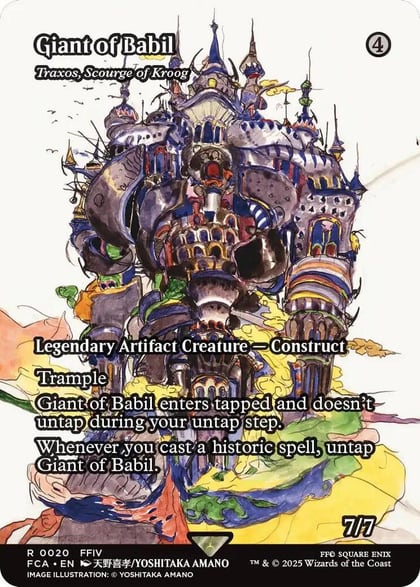 Giant of Babil - Traxos, Scourge of Kroog (Showcase), FINAL FANTASY: Through the Ages 20