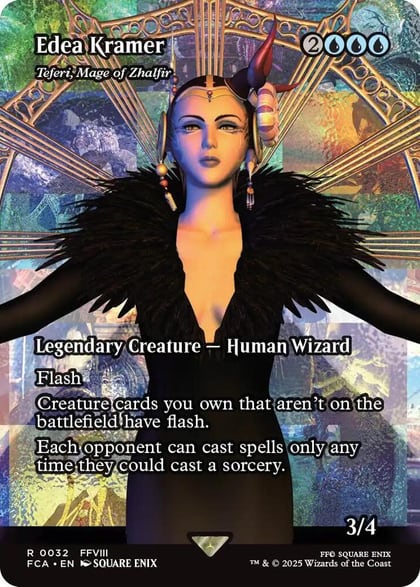 Edea Kramer - Teferi, Mage of Zhalfir (Showcase), FINAL FANTASY: Through the Ages 32