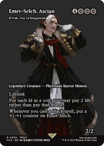 Emet-Selch, Ascian - K'rrik, Son of Yawgmoth (Showcase), FINAL FANTASY: Through the Ages 36