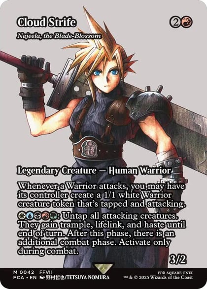 Cloud Strife - Najeela, the Blade-Blossom (Showcase), FINAL FANTASY: Through the Ages 42