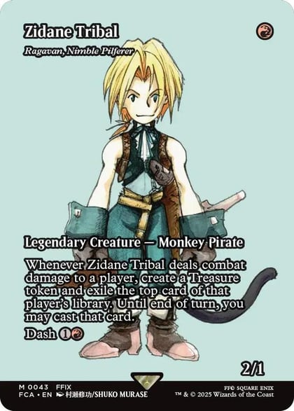 Zidane Tribal - Ragavan, Nimble Pilferer (Showcase), FINAL FANTASY: Through the Ages 43
