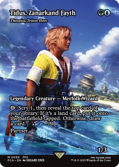 Tidus, Zanarkand Fayth - Thrasios, Triton Hero (Showcase), FINAL FANTASY: Through the Ages 58