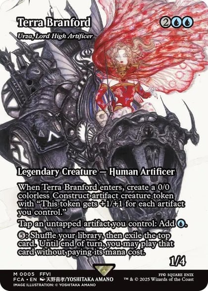 Terra Branford - Urza, Lord High Artificer (Showcase), FINAL FANTASY: Through the Ages 5