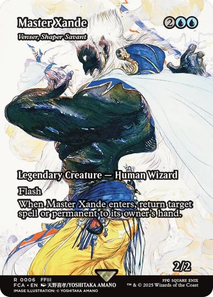 Master Xande - Venser, Shaper Savant (Showcase), FINAL FANTASY: Through the Ages 6