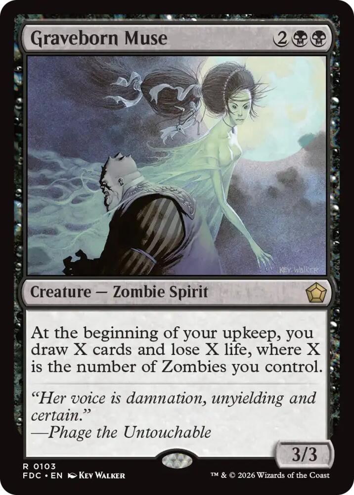 Graveborn Muse, Commander: Foundations 103