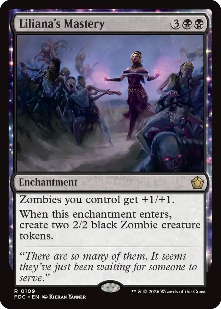 Liliana's Mastery, Commander: Foundations 109