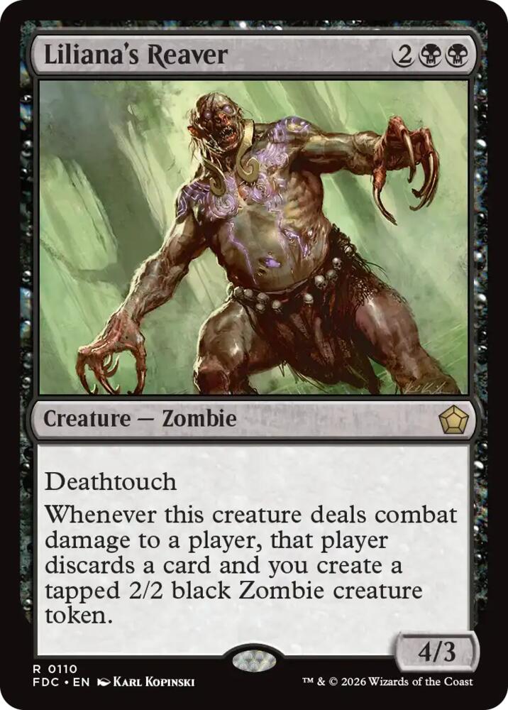 Liliana's Reaver, Commander: Foundations 110
