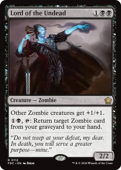 Lord of the Undead, Commander: Foundations 112