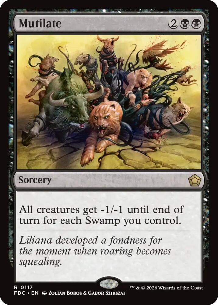Mutilate, Commander: Foundations 117