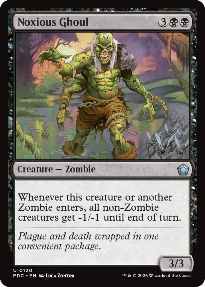 Noxious Ghoul, Commander: Foundations 120