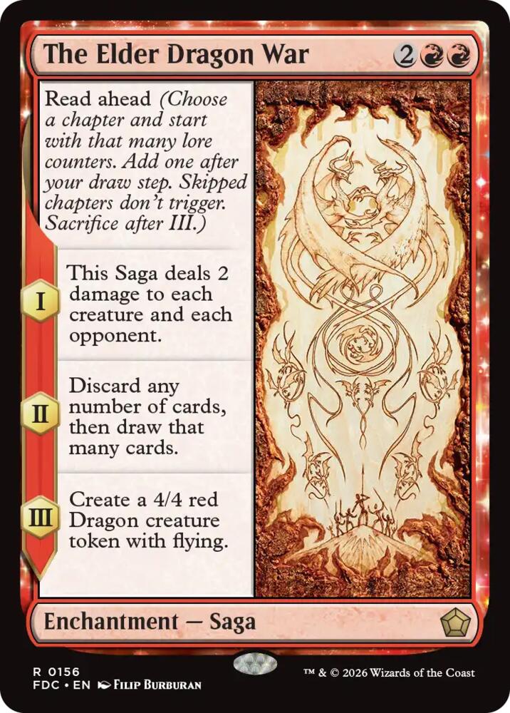 The Elder Dragon War, Commander: Foundations 156
