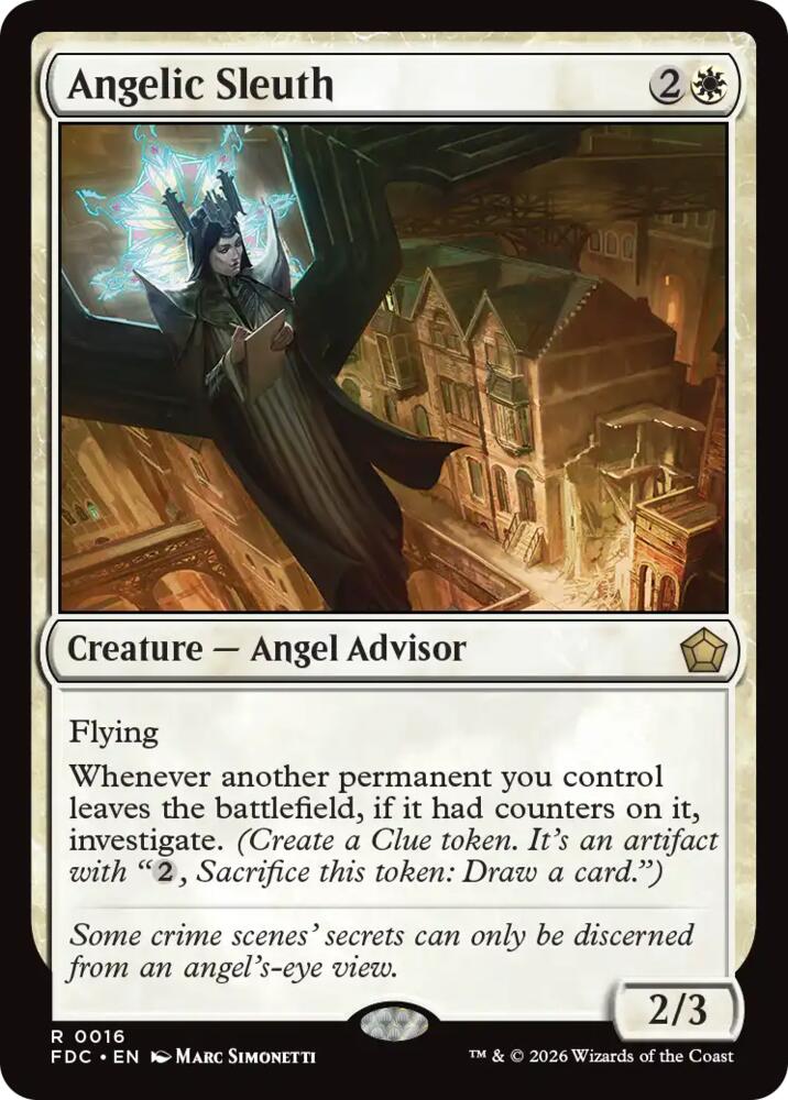 Angelic Sleuth, Commander: Foundations 16