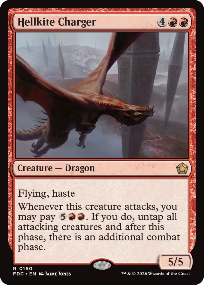 Hellkite Charger, Commander: Foundations 160