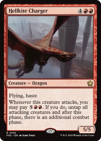 Hellkite Charger, Commander: Foundations 160