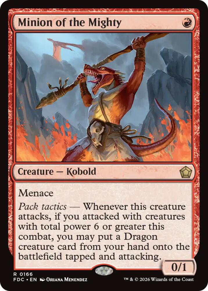 Minion of the Mighty, Commander: Foundations 166