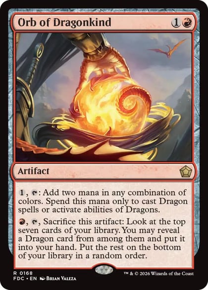 Orb of Dragonkind, Commander: Foundations 168