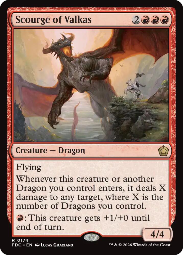 Scourge of Valkas, Commander: Foundations 174
