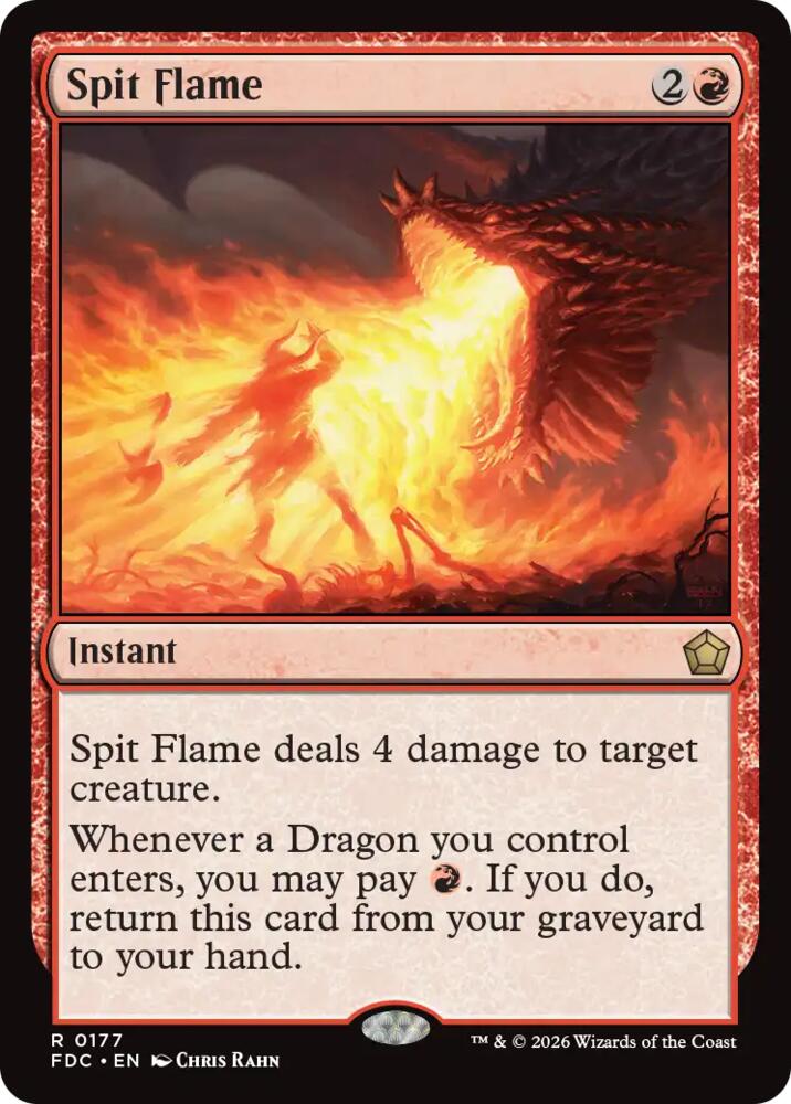 Spit Flame, Commander: Foundations 177