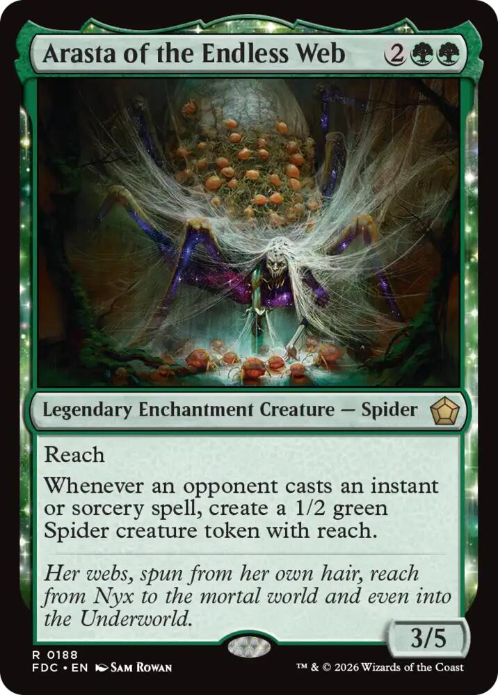 Arasta of the Endless Web, Commander: Foundations 188