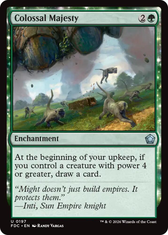 Colossal Majesty, Commander: Foundations 197