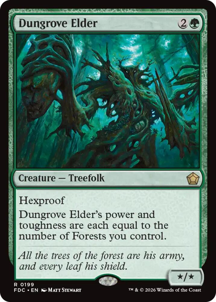 Dungrove Elder, Commander: Foundations 199