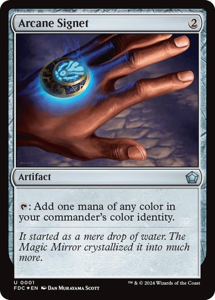 Arcane Signet, Commander: Foundations 1