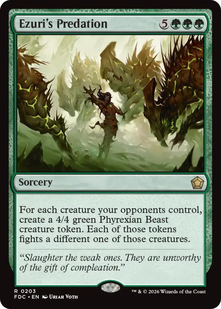 Ezuri's Predation, Commander: Foundations 203