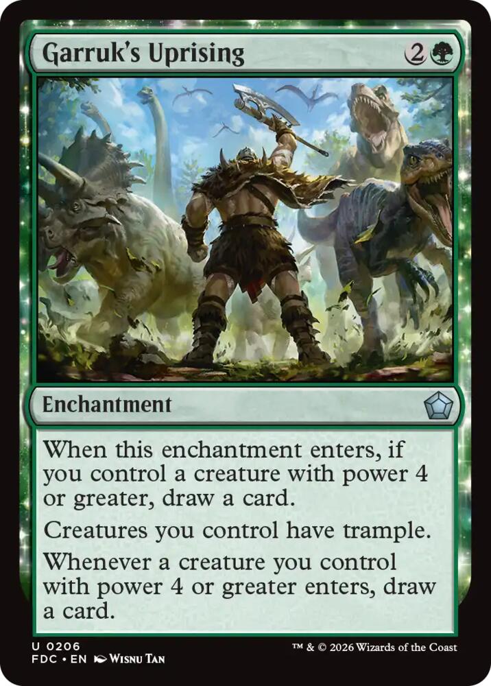 Garruk's Uprising, Commander: Foundations 206