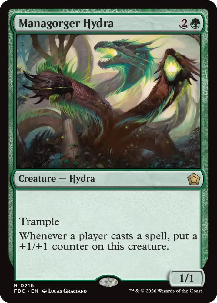 Managorger Hydra, Commander: Foundations 216