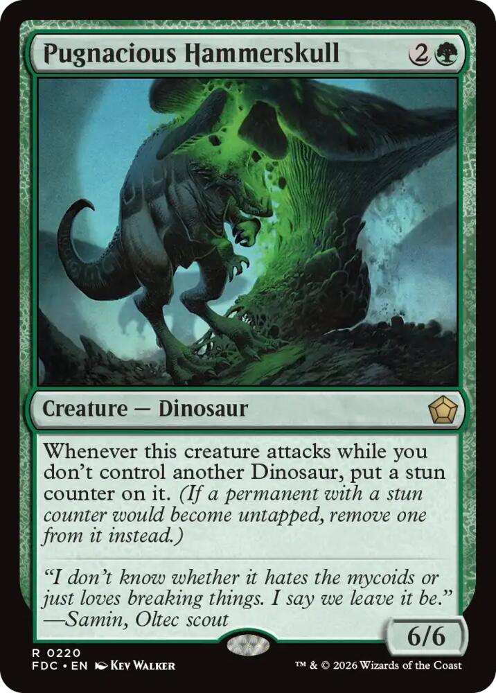 Pugnacious Hammerskull, Commander: Foundations 220